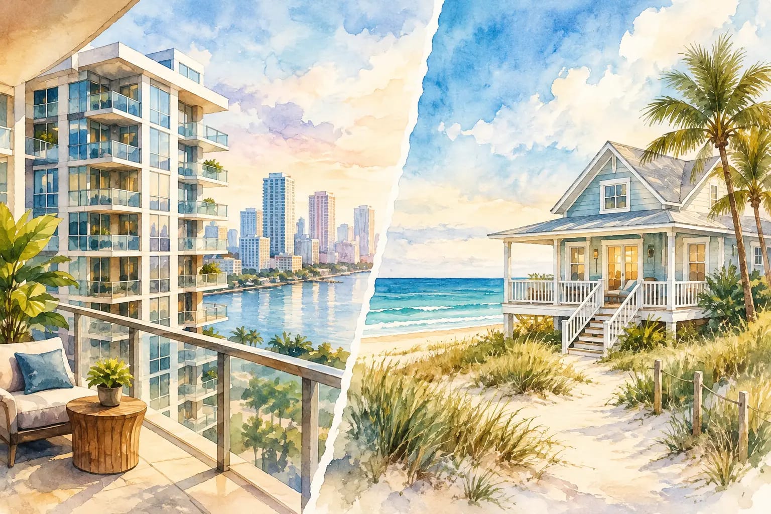 Condo Versus Beach House: Which Is Right for You?